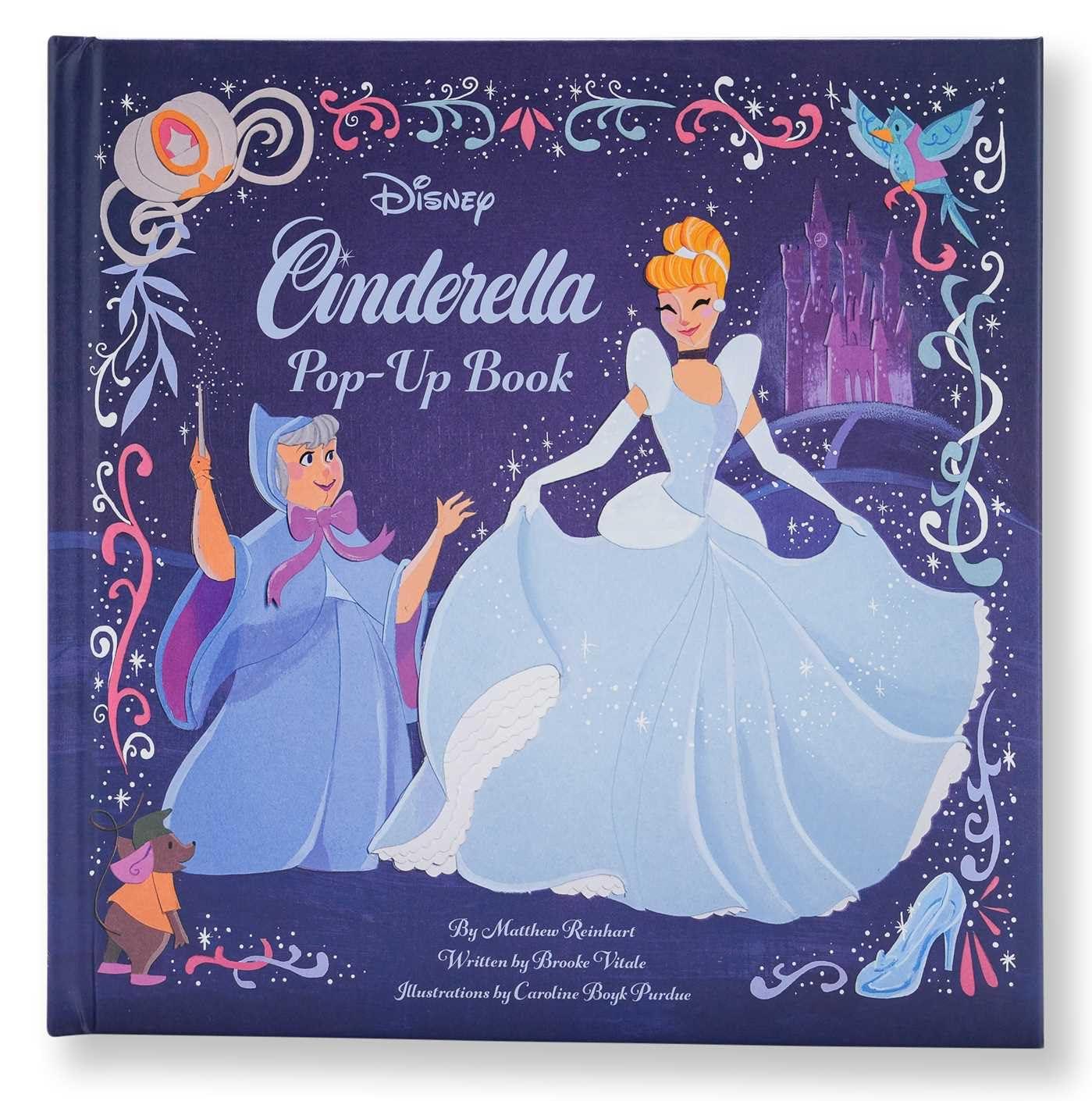 Disney: Cinderella Pop-Up Book - (Disney Princess) by Matthew Reinhart (Hardcover)
