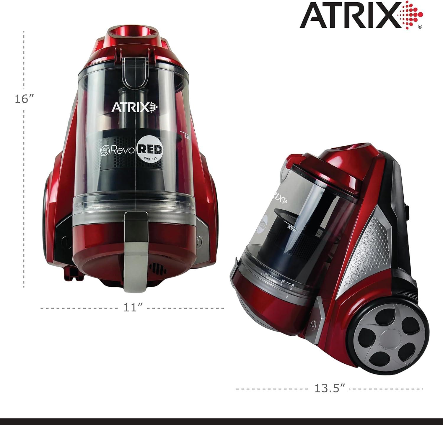 Atrix International Revo Bagless Canister Vacuum