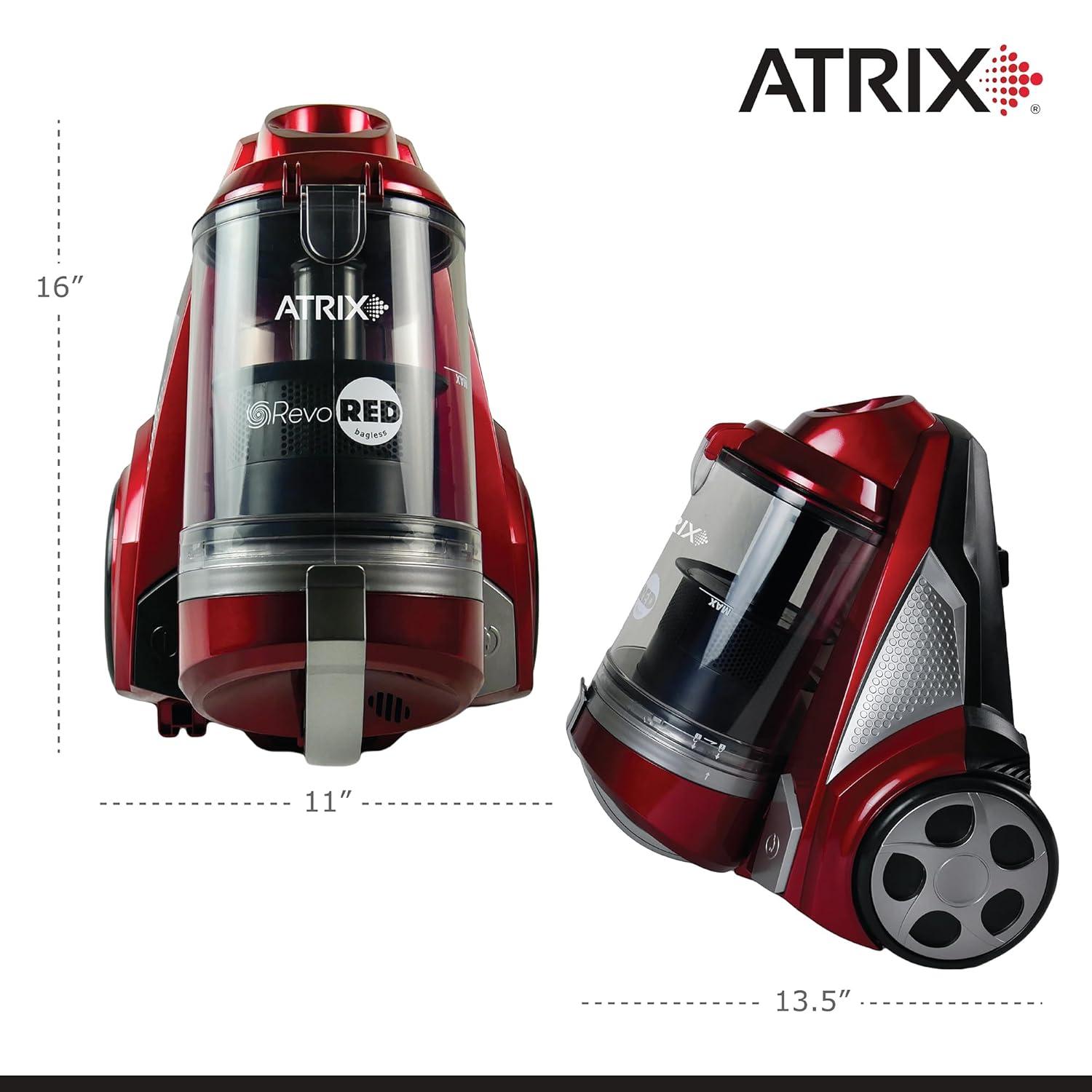 Atrix International Revo Bagless Canister Vacuum