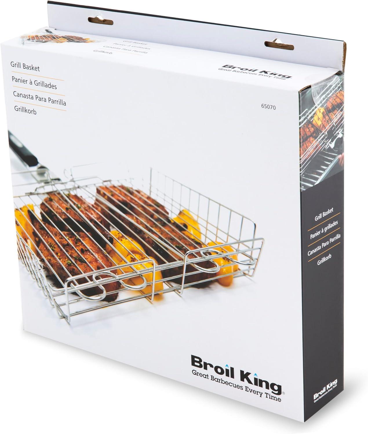 Broil King Stainless Steel Adjustable Grill Basket