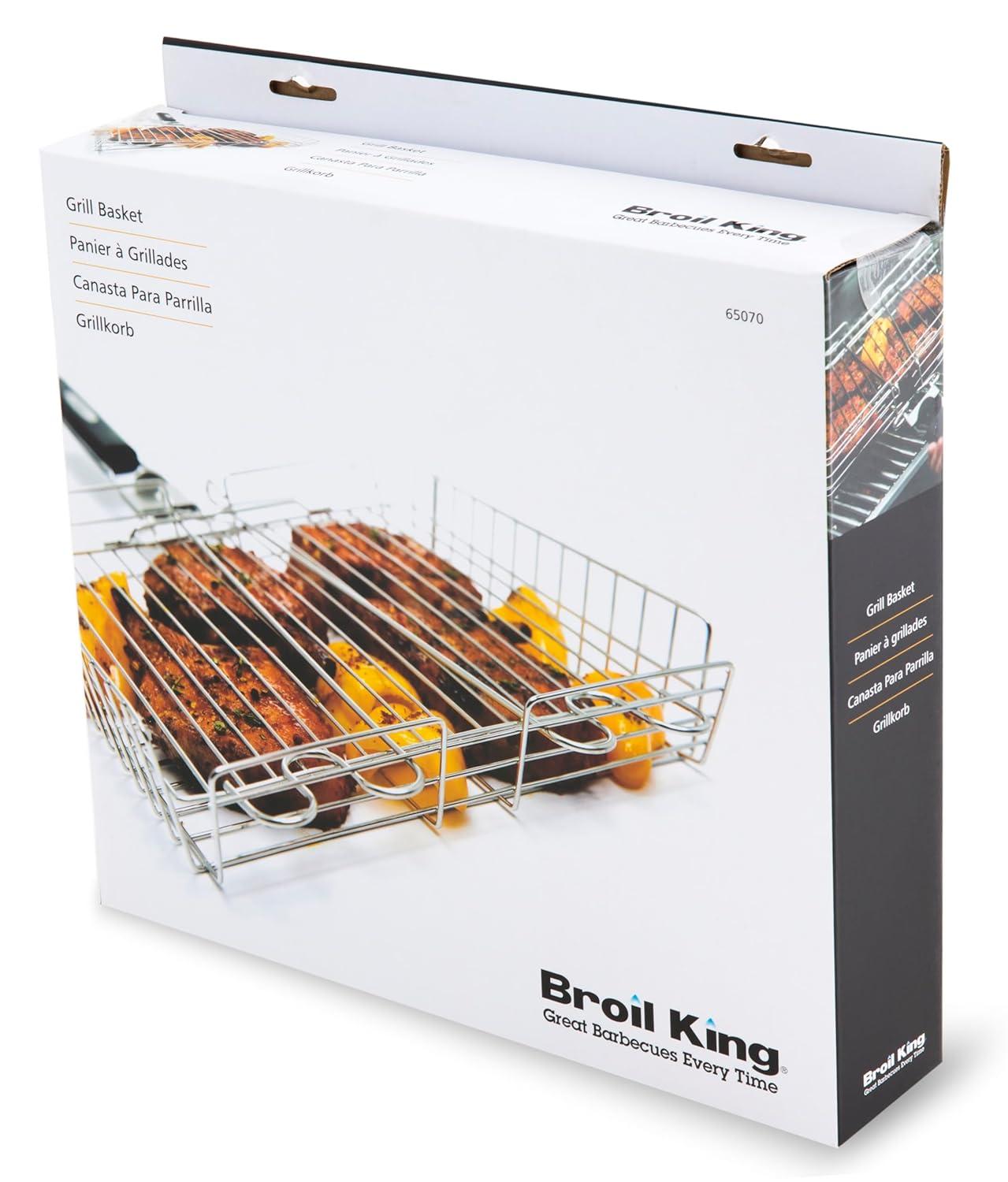 Broil King Stainless Steel Adjustable Grill Basket