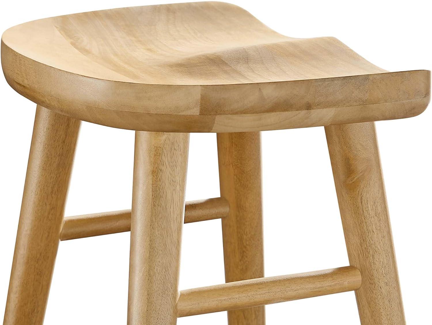 Modway Saville Solid Wood Stool