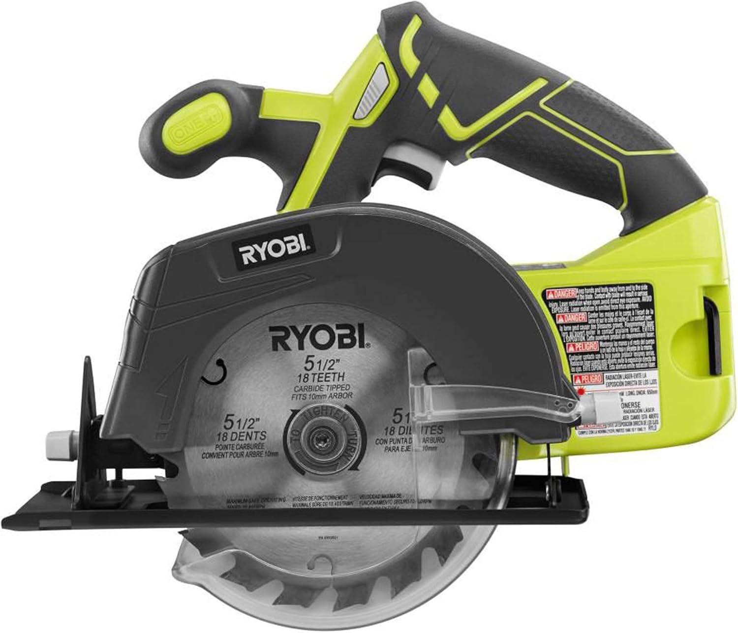 Ryobi 18V Green Lithium-Ion 6-Tool Combo Kit with Batteries