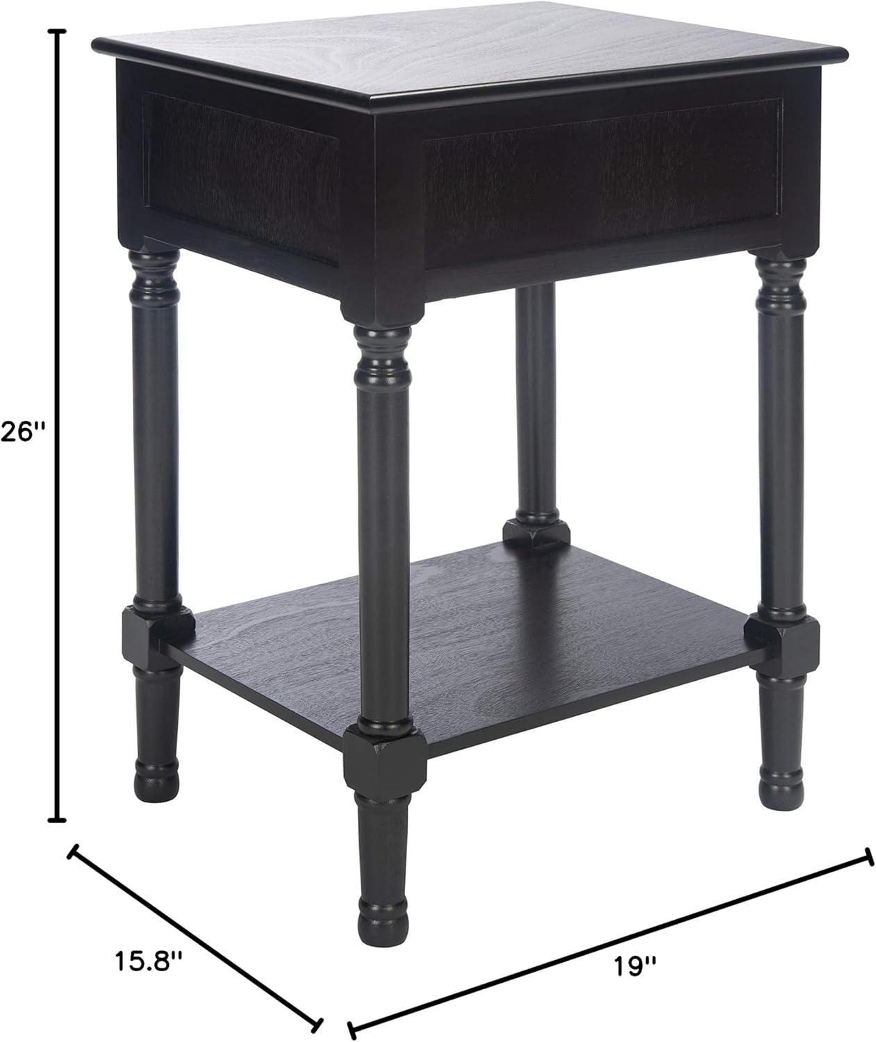 Haines 1 Drawer Accent Table - ACC5720B - Distressed/Grey - Safavieh