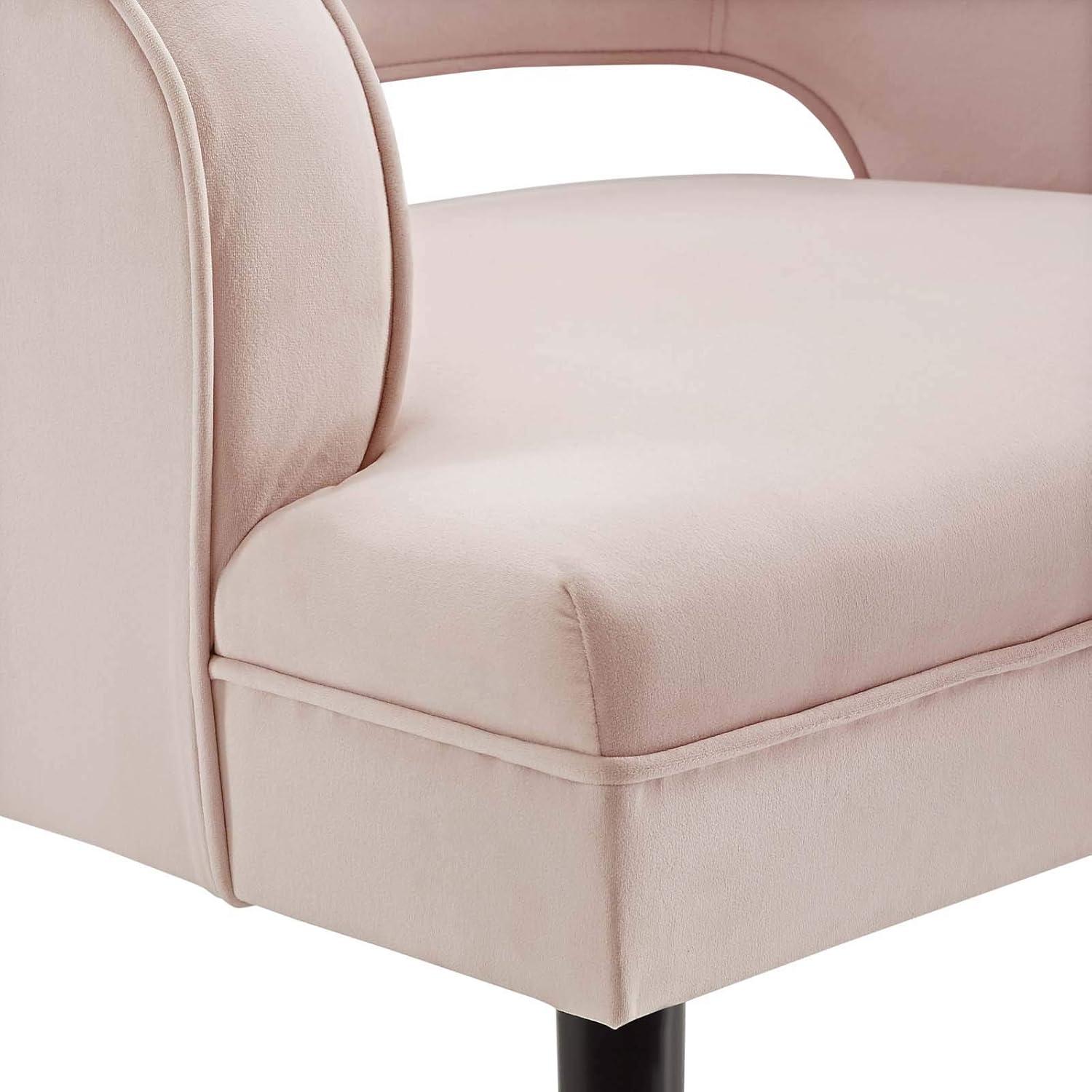 Carson Carrington Taktsberget Velvet Armchair by Modway