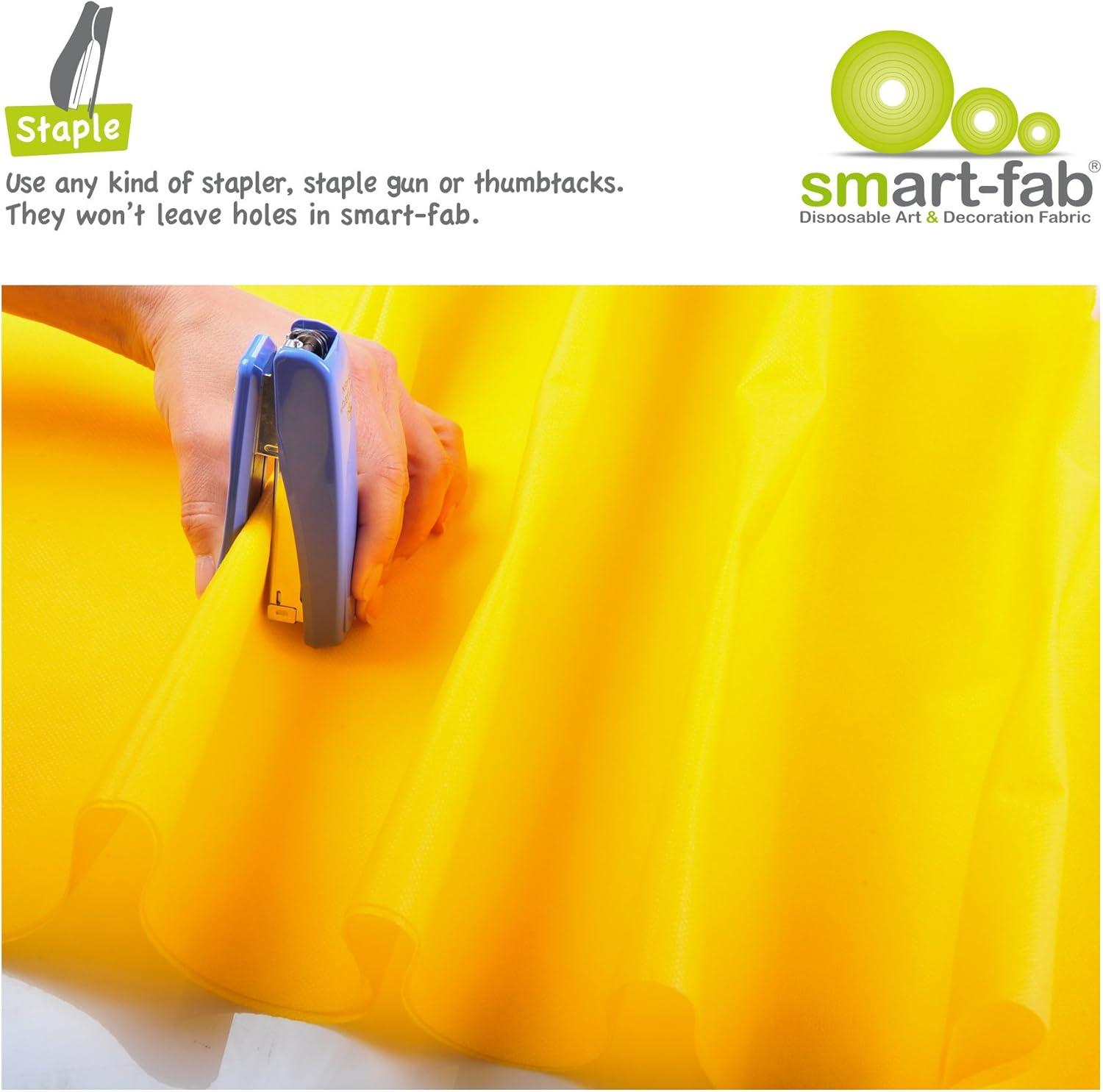 Smart-Fab® Art & Decoration Fabric Roll, 48" x 40', Black