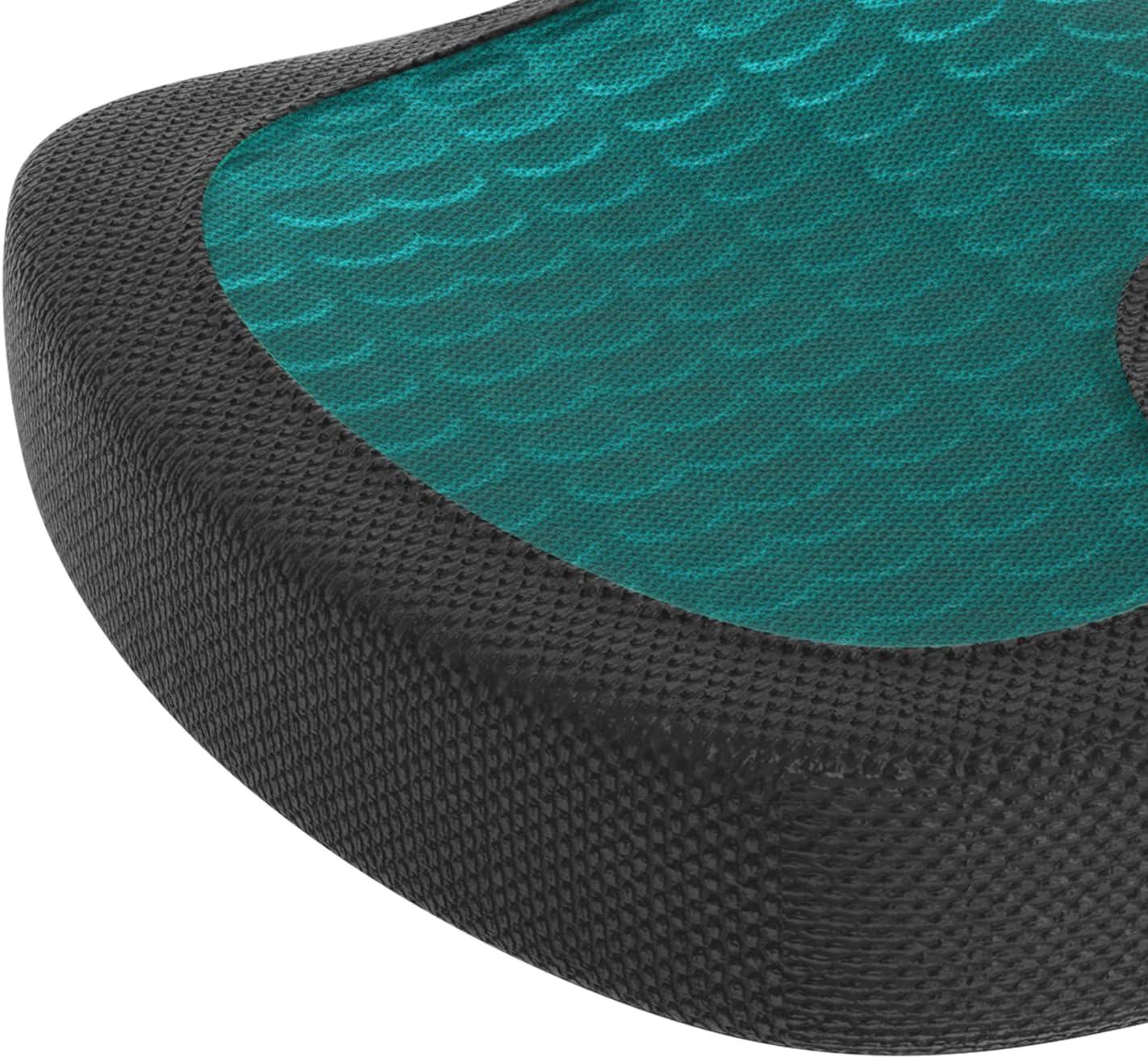 Black Gel Memory Foam Ergonomic Seat Cushion