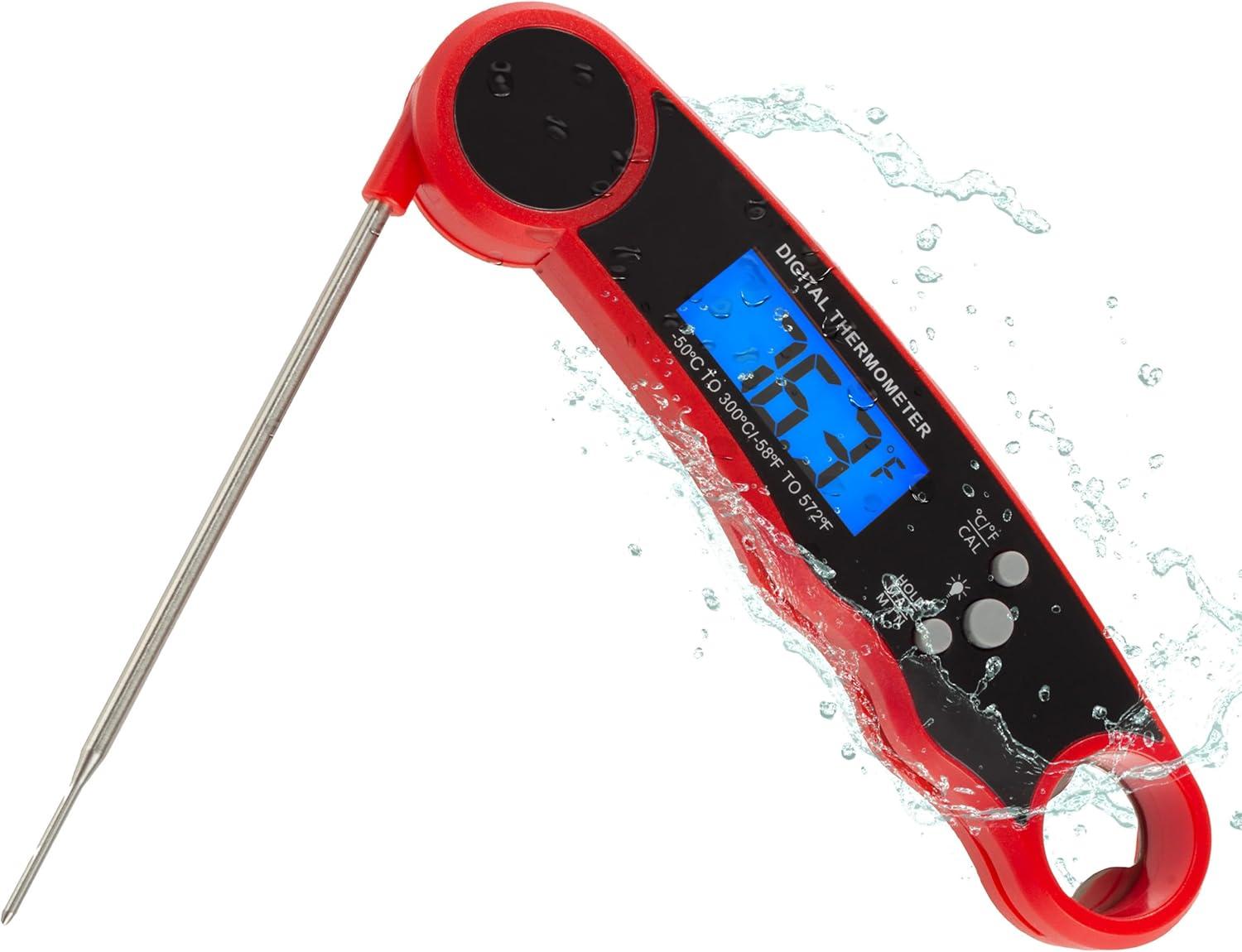 Home-Complete Plastic Water-Resistant Instant Read Digital Food Thermometer