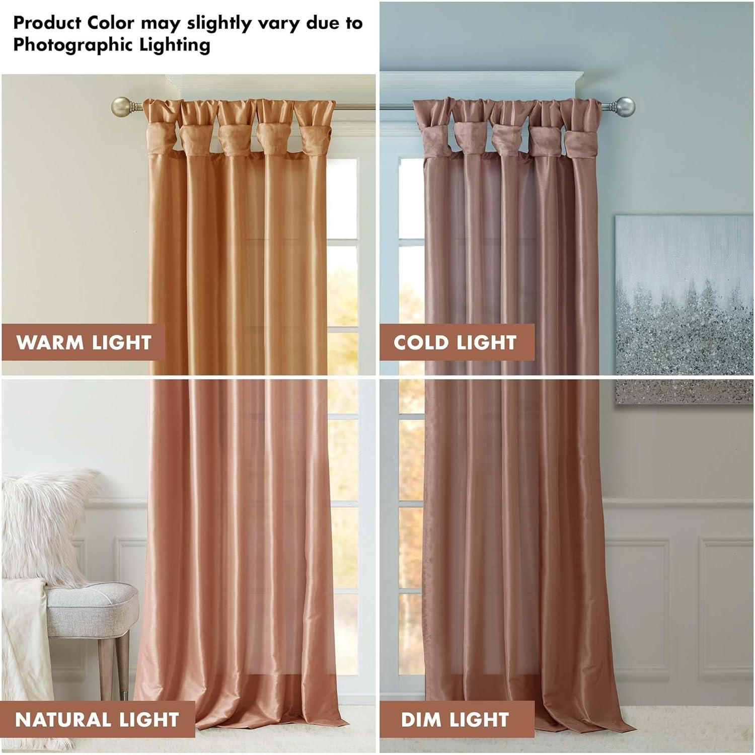 Madison Park Rivau Light-Filtering Single Curtain Panel