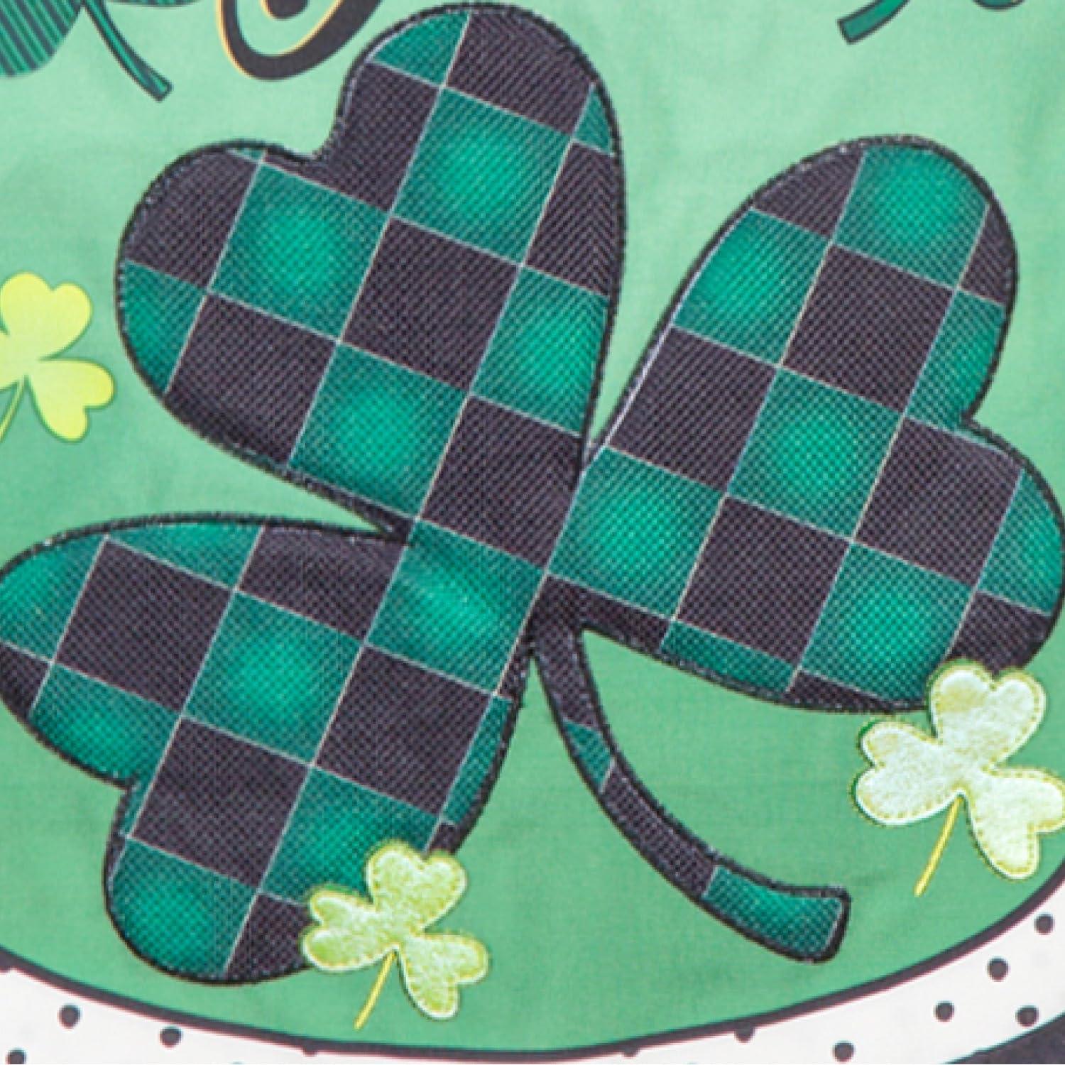 Happy St. Patrick's Day Everlasting Impressions Textile Décor