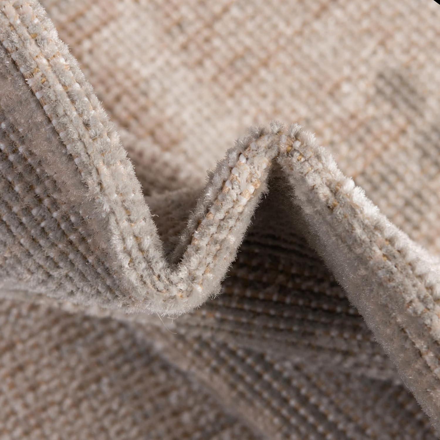 Unique Loom Whitney Collection Area Rug - Geneva (9' 10" x 14' 1" Rectangle Mink/Light Brown)