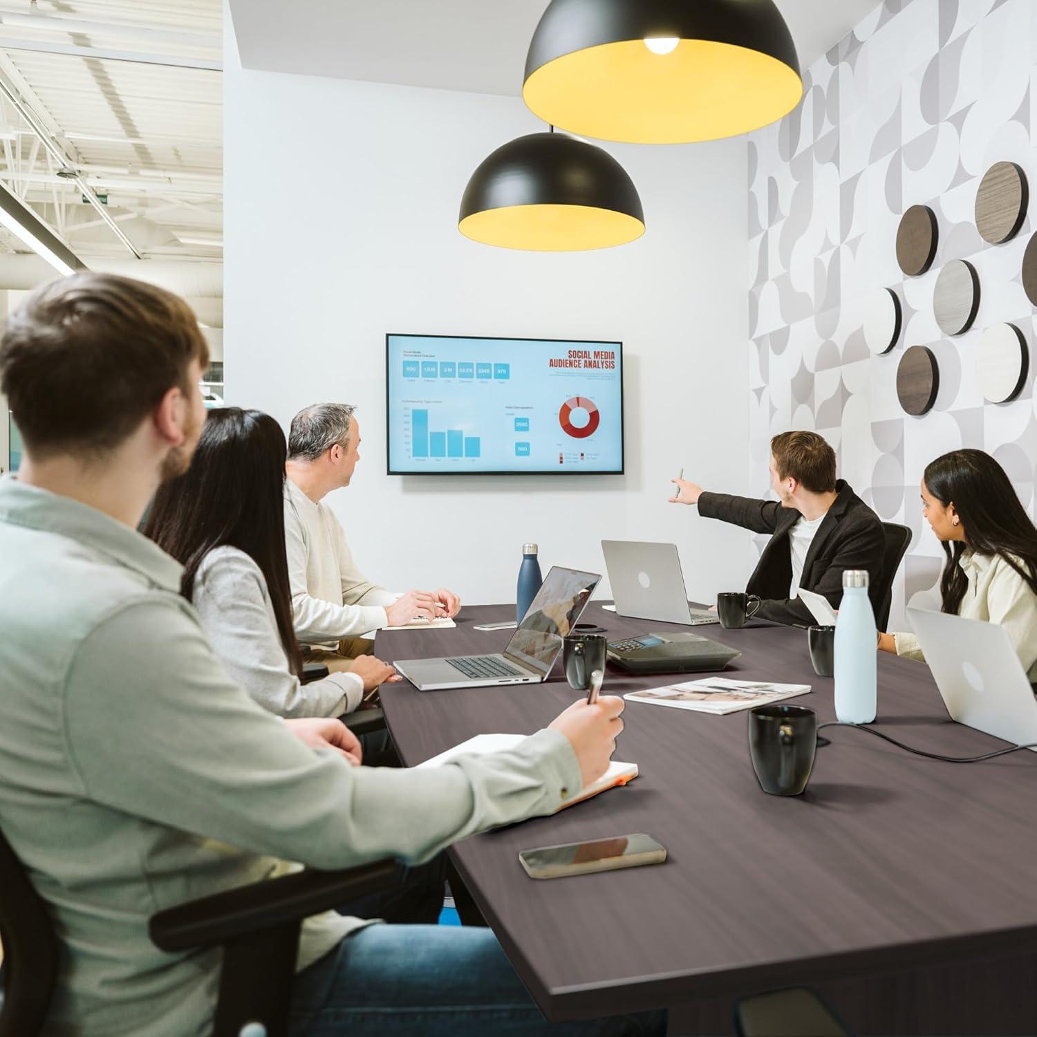 72'' Boat Shaped Conference Table