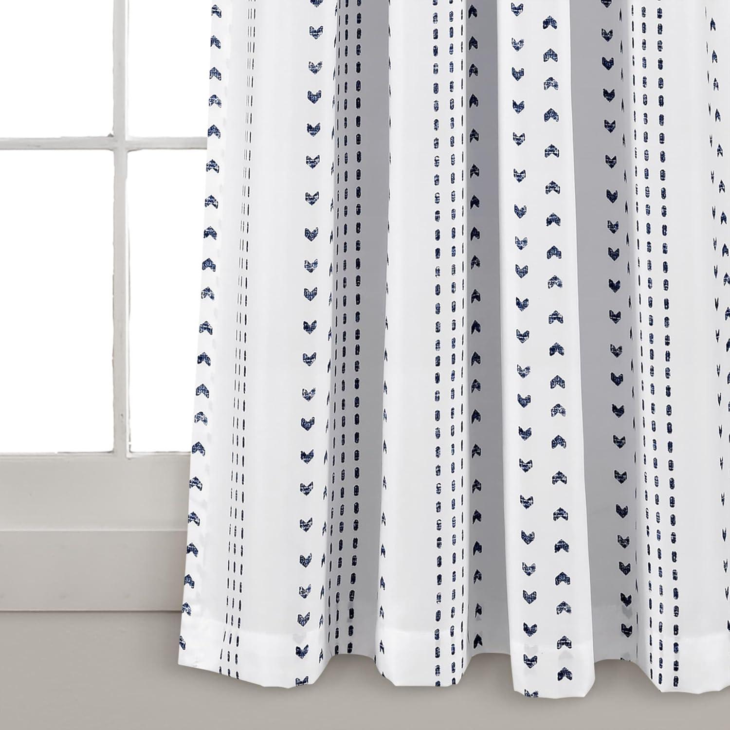 Lush Decor Semi-Sheer Curtain Panels (Set of 2)