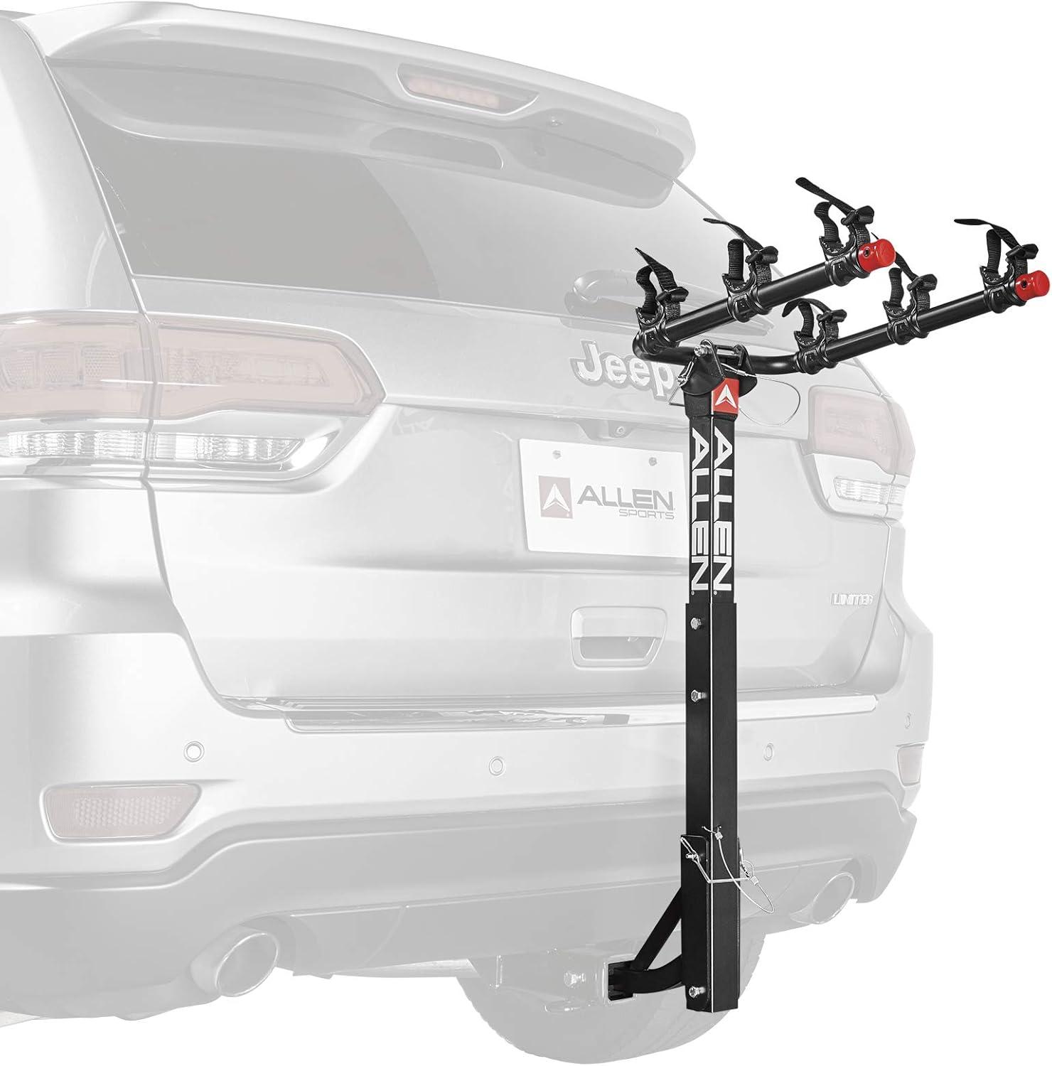 Allen Sports Deluxe 3-Bicycle Hitch Mounted Bike Rack, 532RR