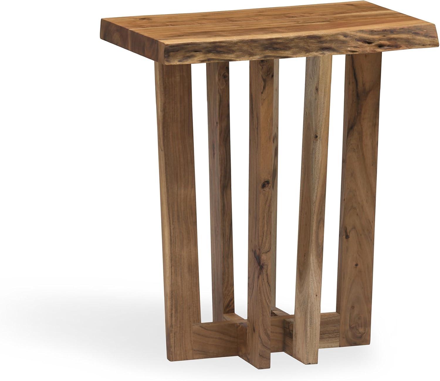 Berkshire Natural Live Edge Wood End Table