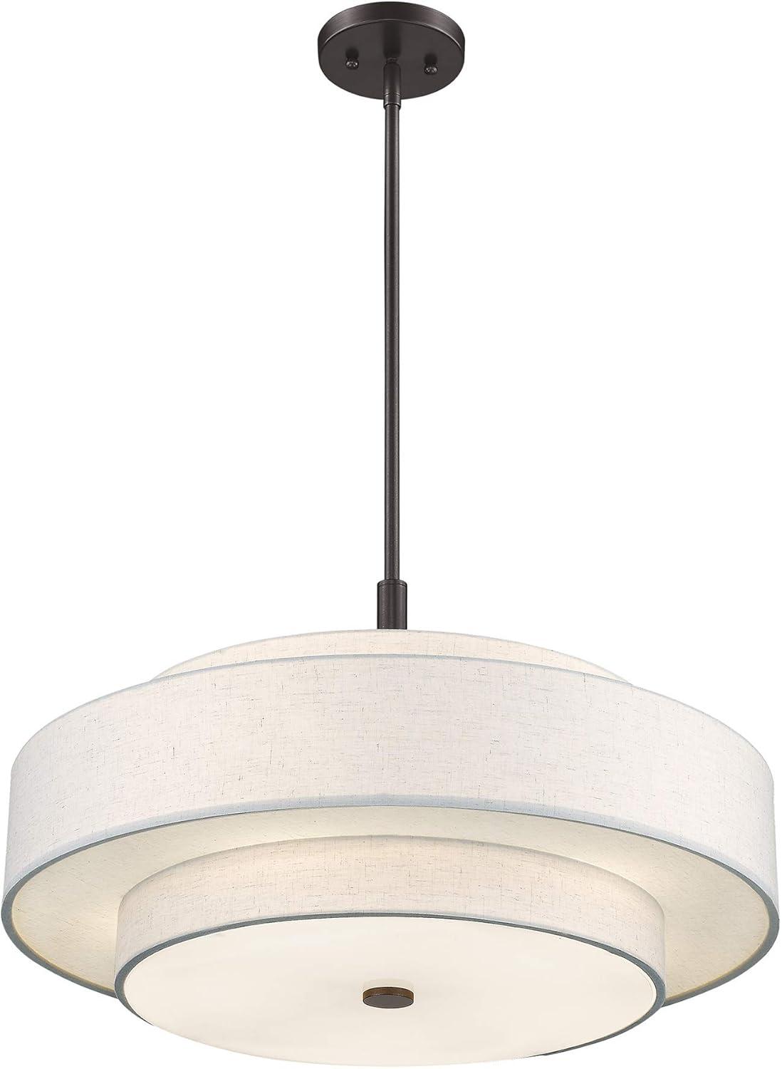 Livex Lighting Monroe 5 - Light Pendant in  English Bronze