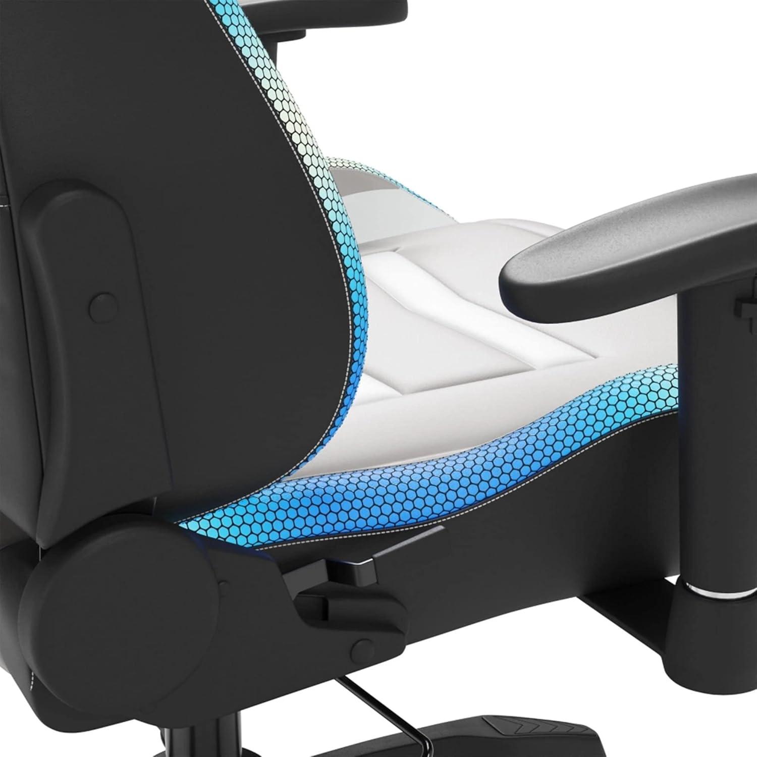 Signature Design by Ashley Contemporary Lynxtyn Home Office Desk Chair White/Gray