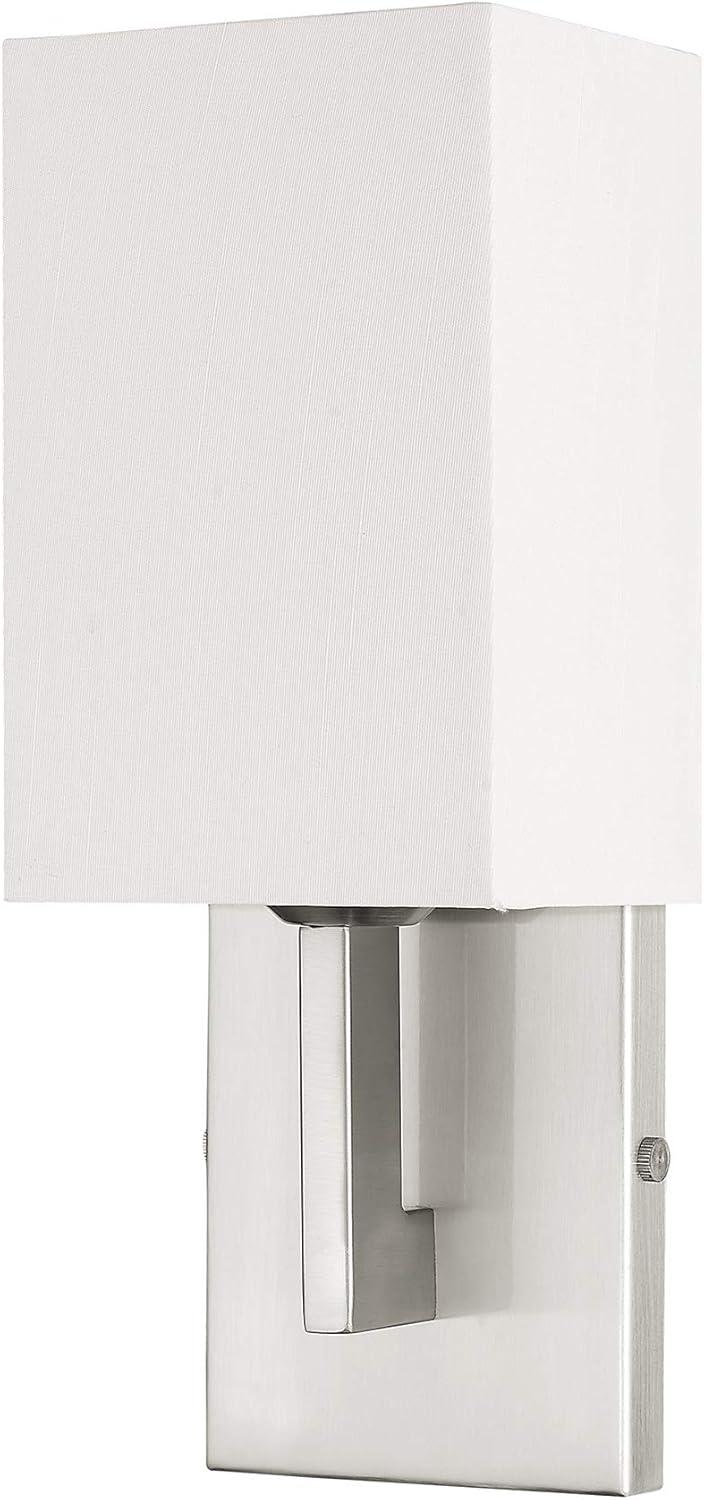 Livex Lighting Hollborn 1 - Light Wall Light in  Brushed Nickel