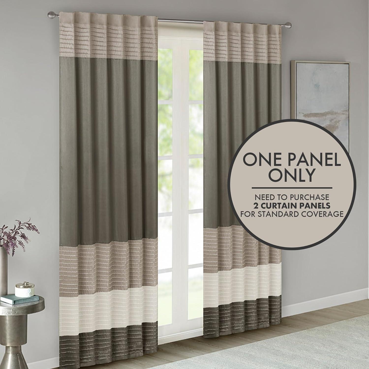 Amherst Polyoni Pintuck Curtain Panel