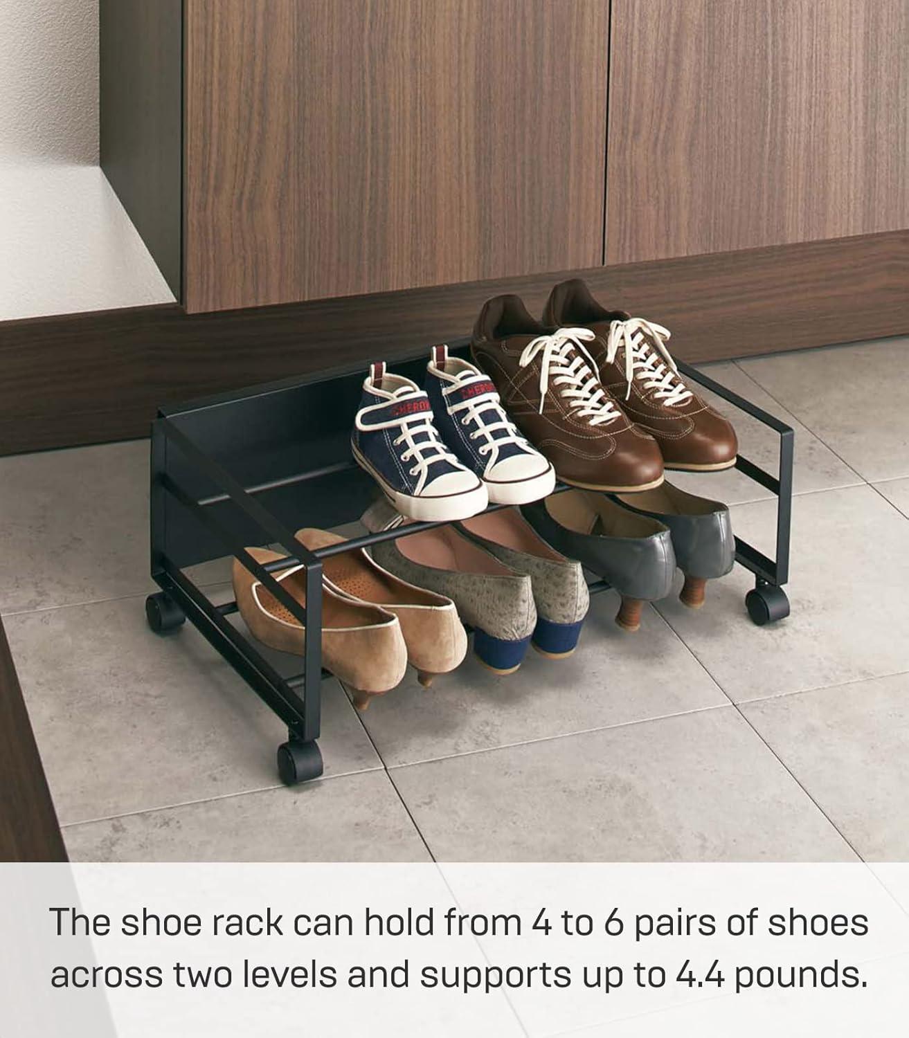 Yamazaki Frame Rolling Shoe Rack
