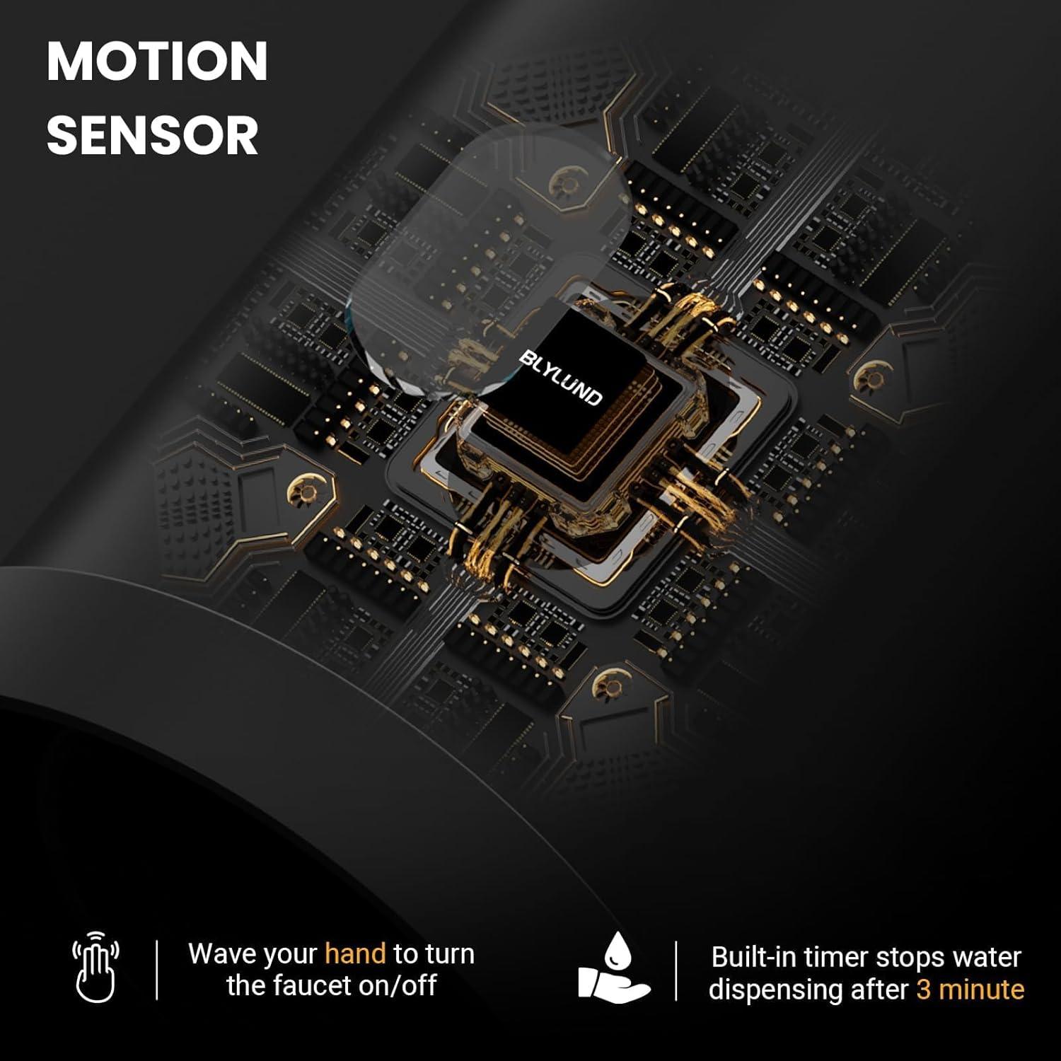 ARCORA ARCORA Stainless Steel  Single Handle Pull-Down Sprayer Kitchen Faucet Set with Touchless Sensor AR7100301B-DC