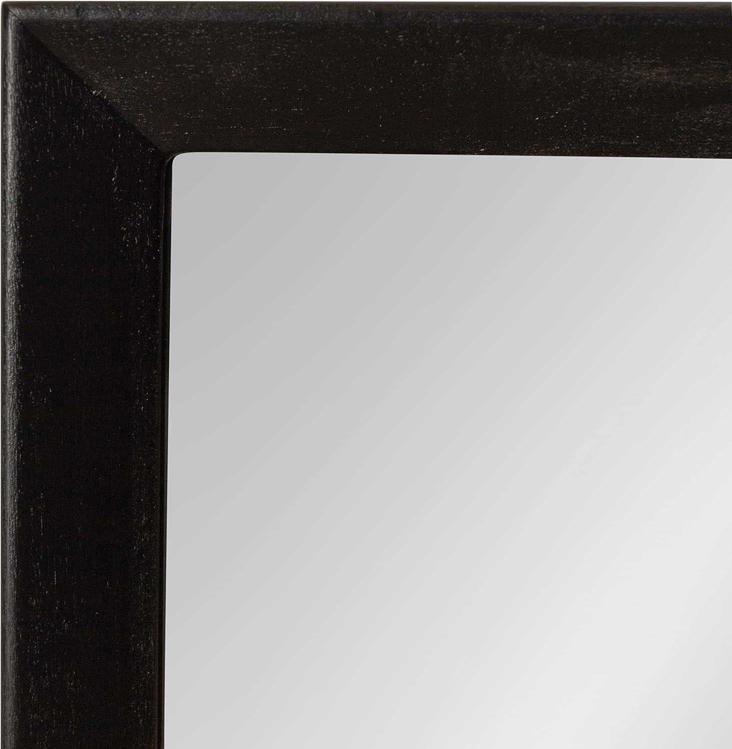 Hinter Framed Wall Mirror with Pegs - Kate & Laurel All Things Decor