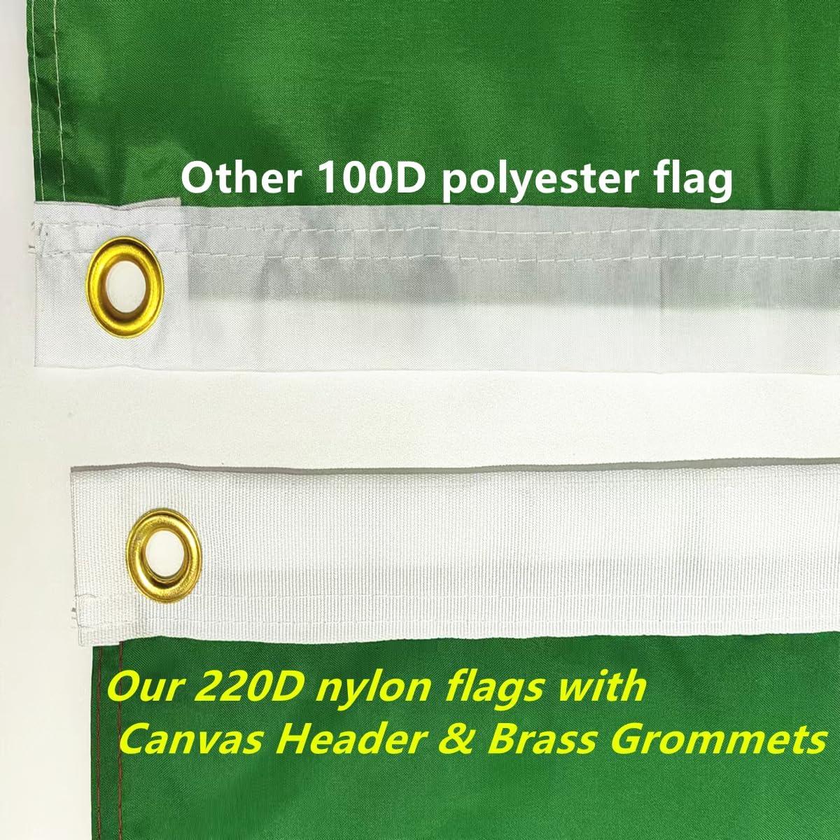 California State Flags 3x5FT,Heavy Duty 220D Nylon Flag, Vivid Colors,Calif. CA Flags Banners with 2 Brass Grommets for Indoor Outdoor. (California, 3x5)