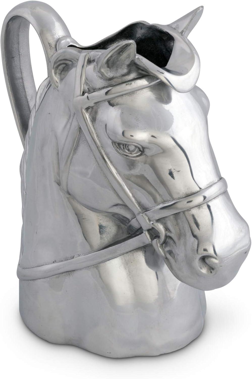 Arthur Court Designs Equestrian Thoroughbred Pitcher