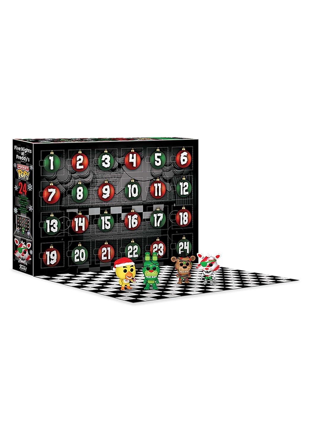 Advent Calendar 2025, Five Night At Freddy'S Toys 24 Days Advent Calendar 2025 Fnaf Toys Halloween Countdown Calendar Halloween Five Night At Freddy'S Toys for Kids, Advent Calendar for Kids