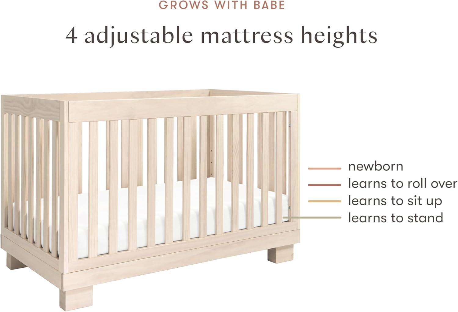 Modo 3-in-1 Convertible Crib