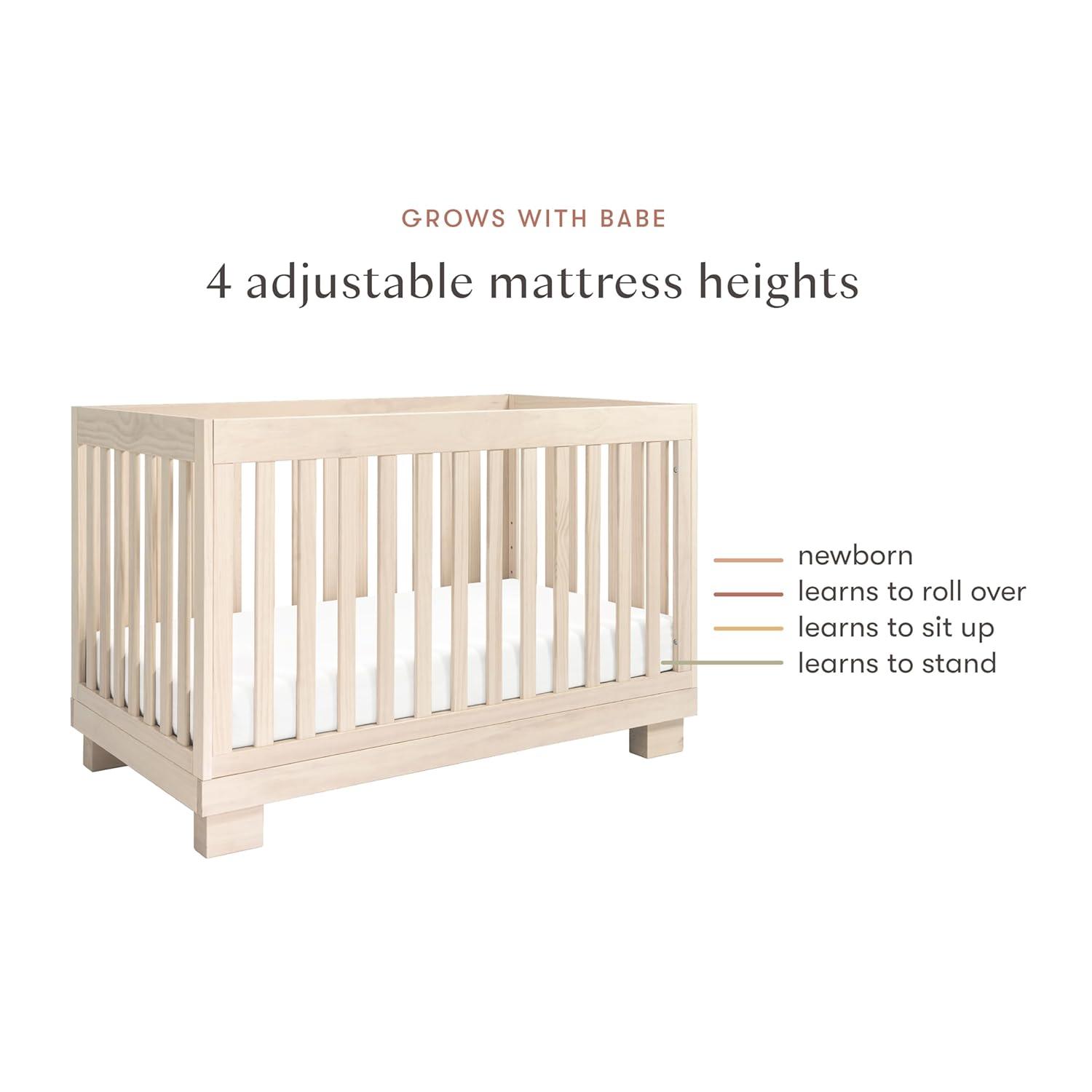 Modo 3-in-1 Convertible Crib