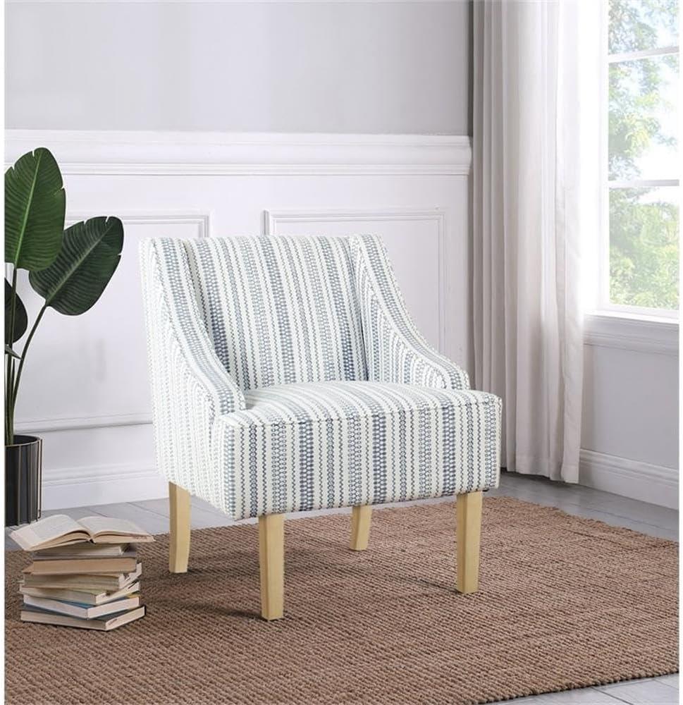 Classic Swoop Accent Armchair - HomePop