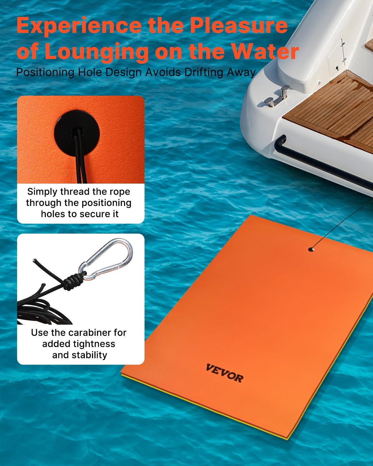 VEVOR Floating Mat Inflatables