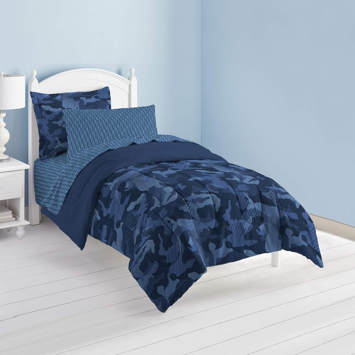 Dream Factory Geo Camo Comforter Set