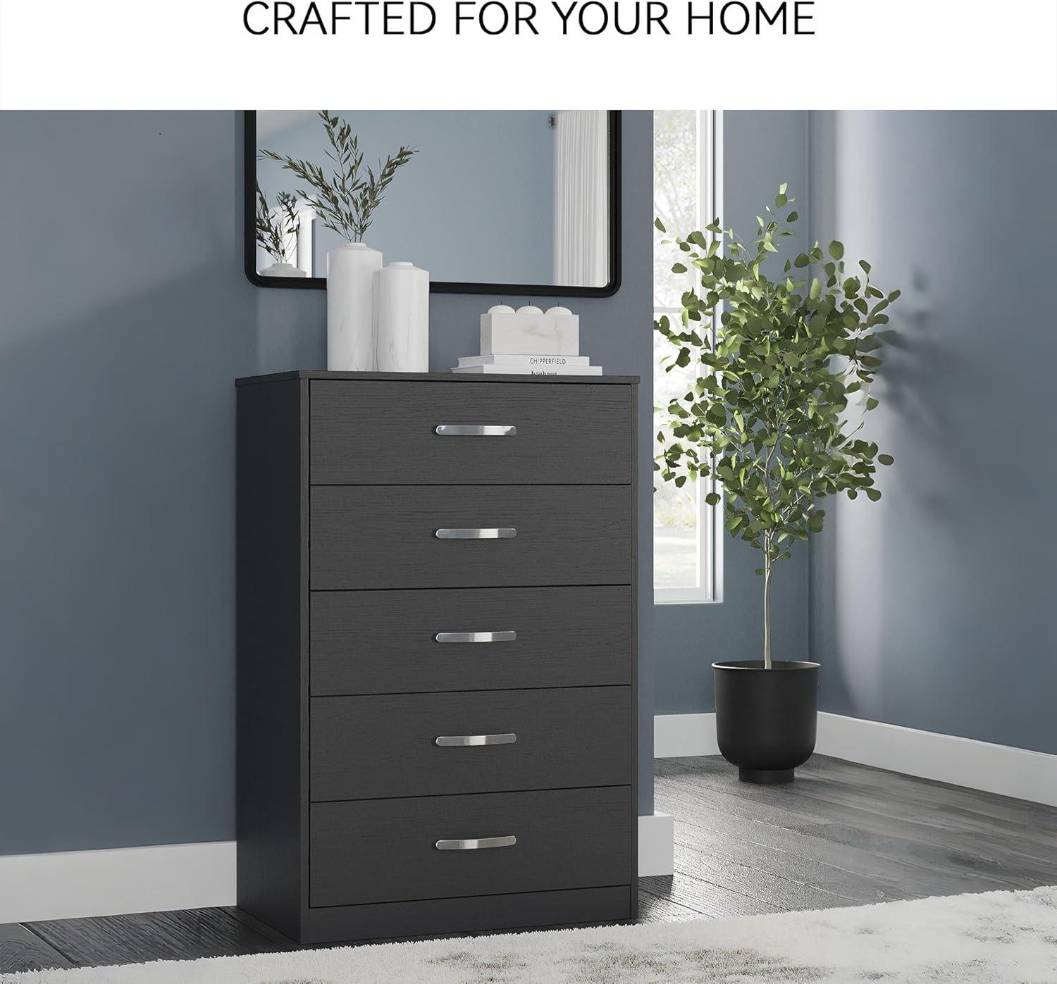 Latitude Run® Dymone 29.88'' W 5 - Drawer Dresser