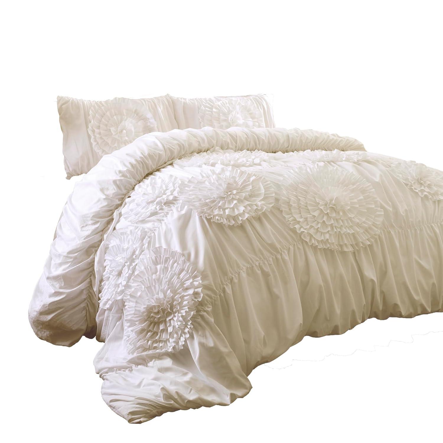 Lush Decor Serena Microfiber Traditional Comforter Set