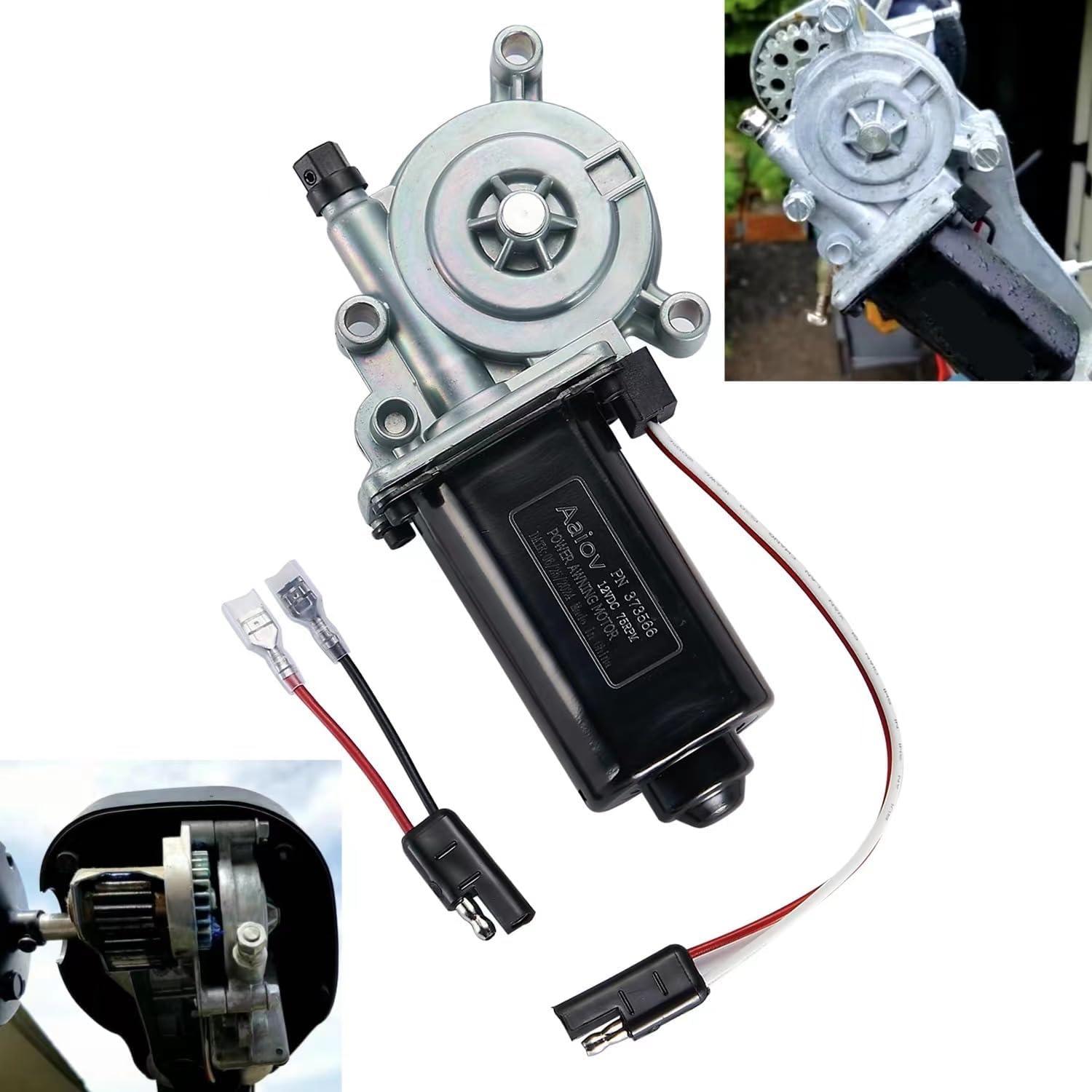 Universal Fit 12V RV Awning Replacement Motor