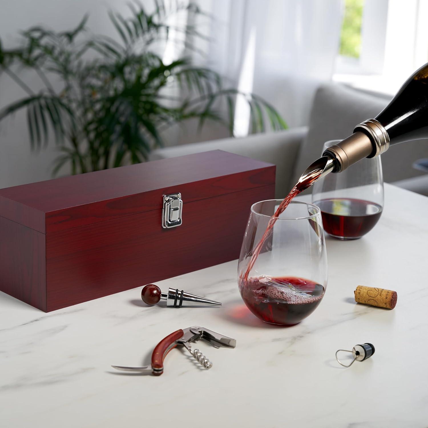 True Cherry 1 Bottle Accessory Gift Set