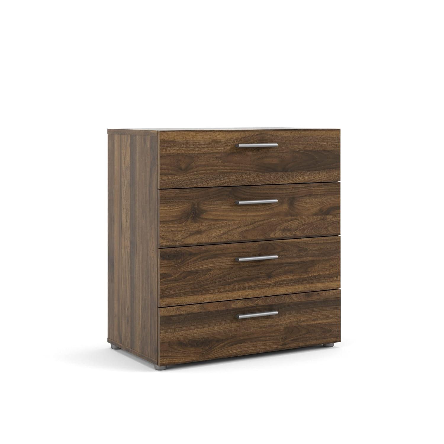 Tvilum, Austin 4 Drawer Chest, Walnut