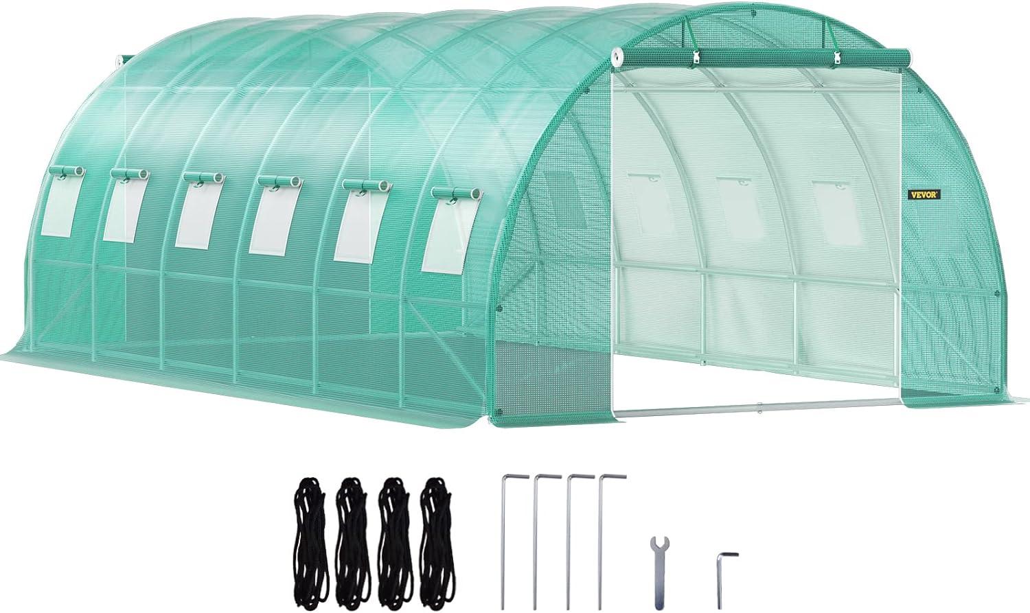 10' W x 20' D Greenhouse