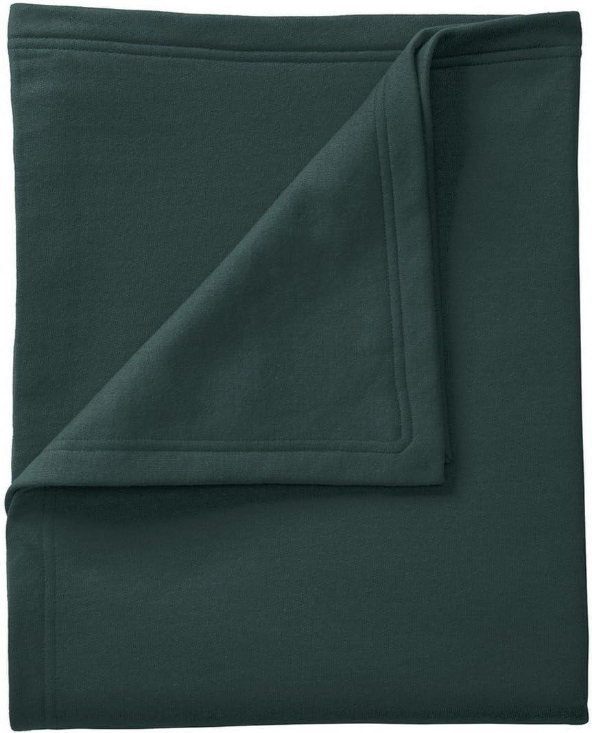 Port & Company Core Fleece Sweatshirt Blanket. BP78 - OSFA Dark Green