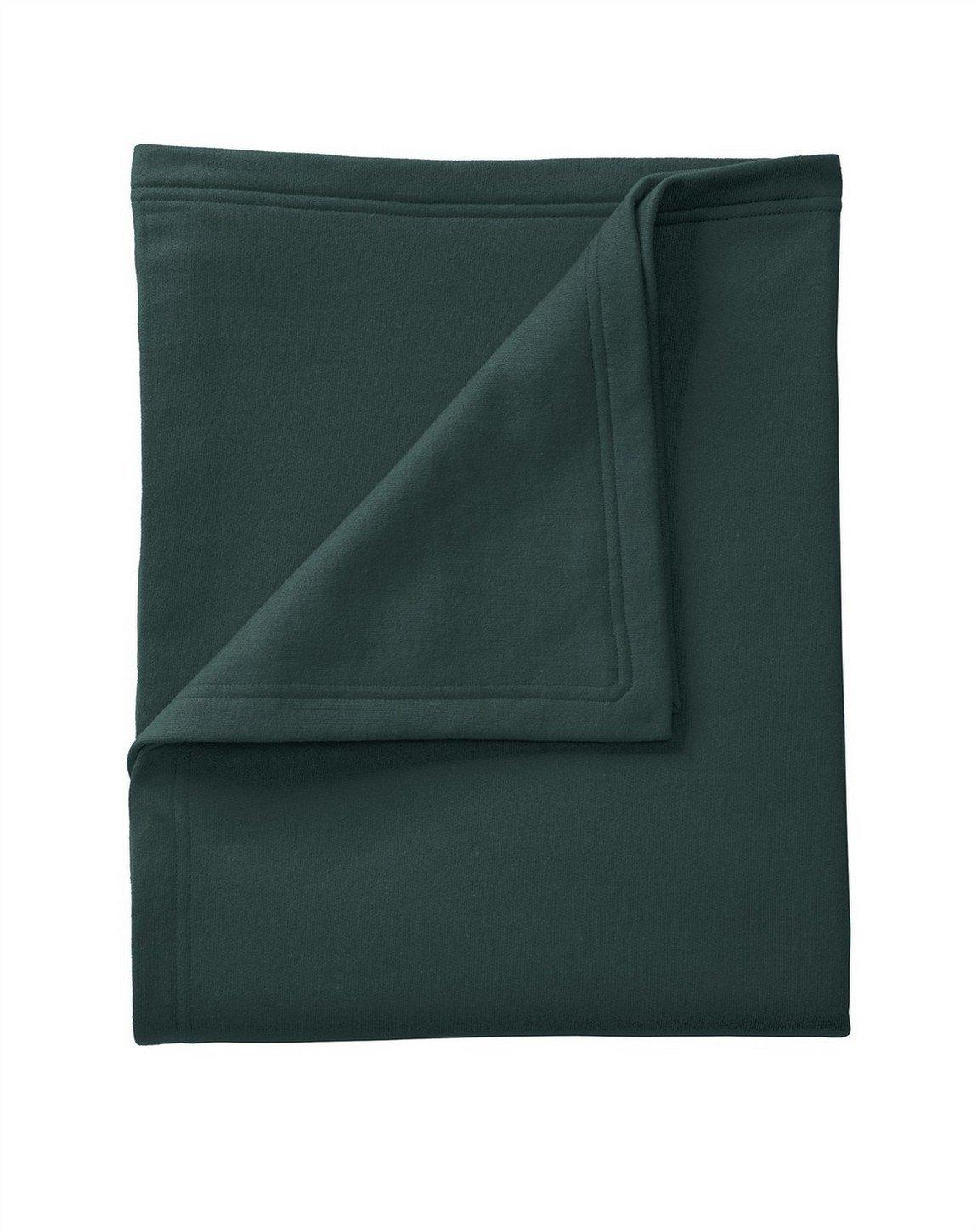 Port & Company Core Fleece Sweatshirt Blanket. BP78 - OSFA Dark Green