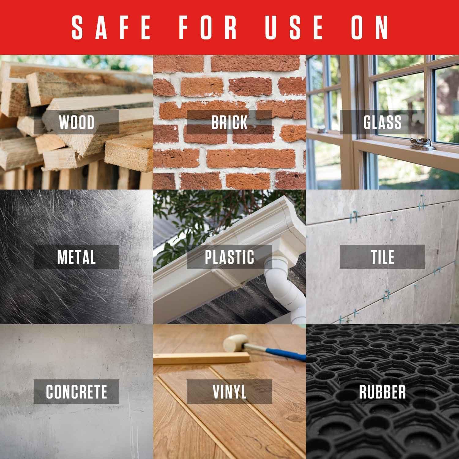 Great Stuff Leak Sealer,Rubber,Clear,Spray GSEC14101