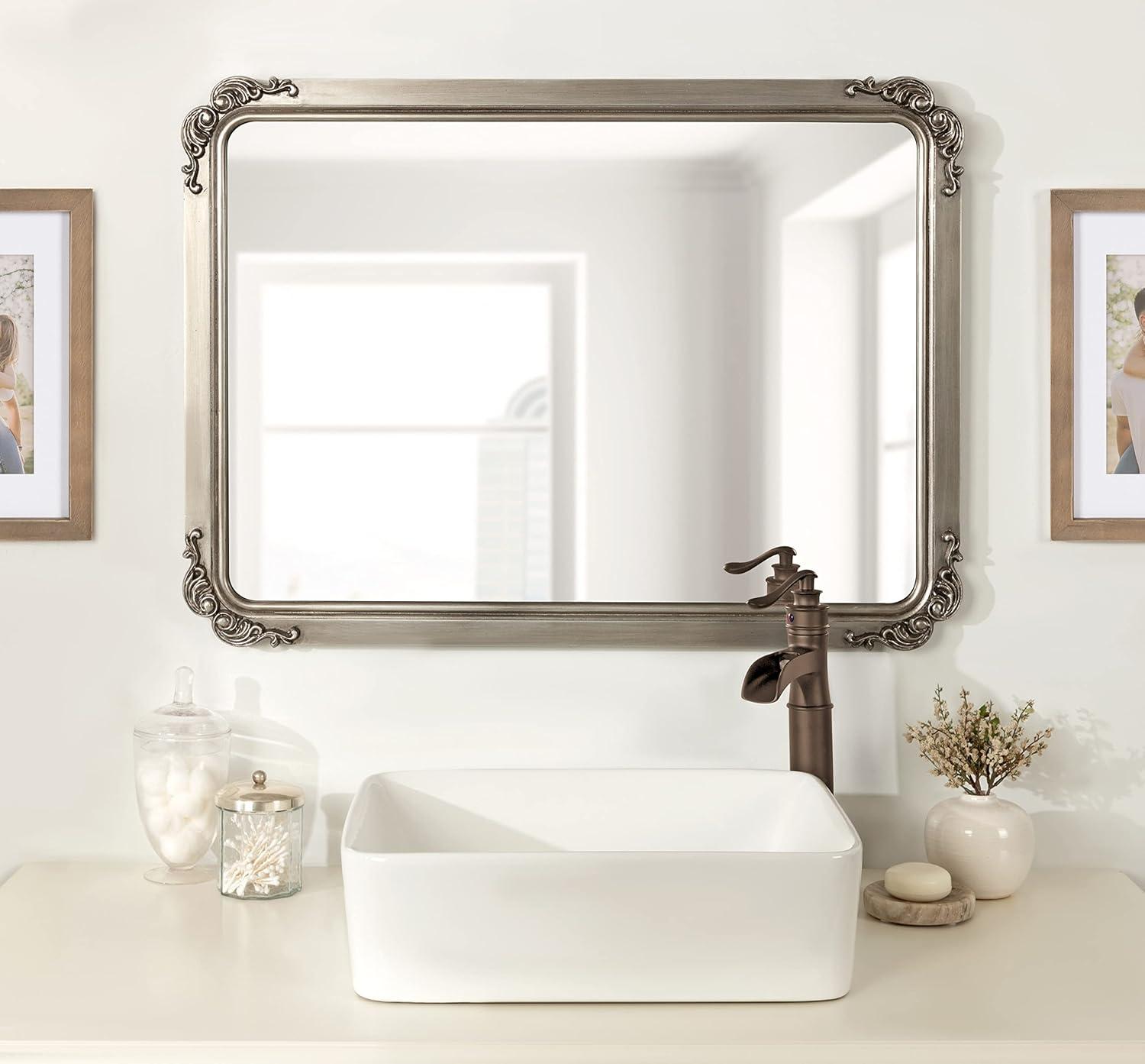 Kate and Laurel Ivette Rectangle Mirror