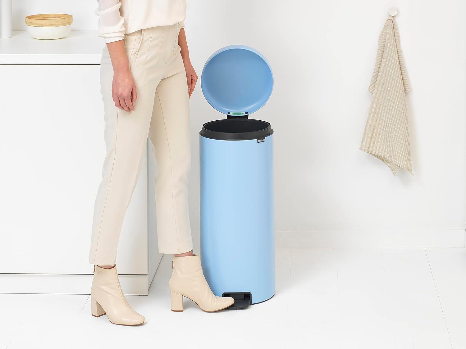 Brabantia NewIcon Step On Trash Can, 8 Gallon (30 Liter)