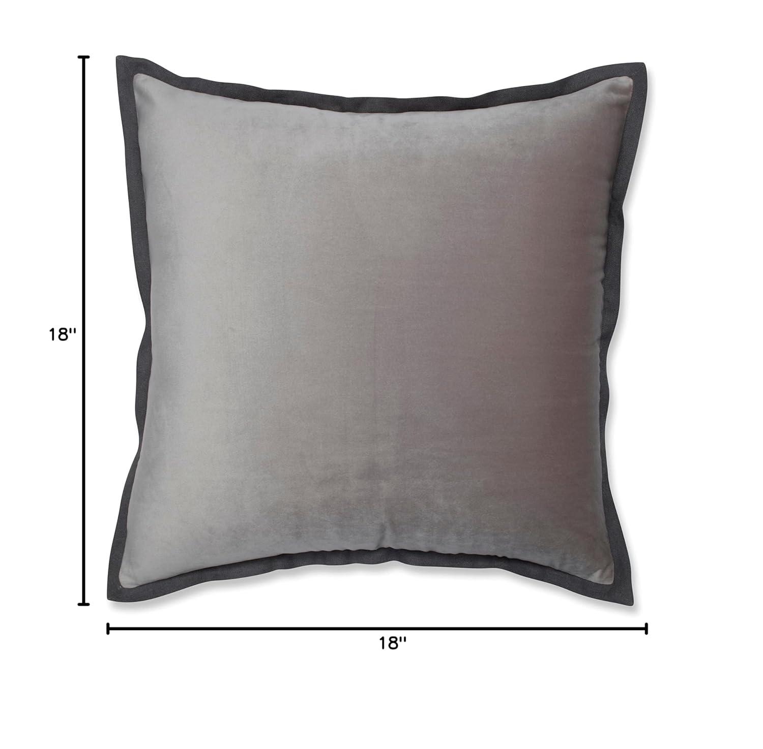 Flange Loden Velvet Down Blend Throw Pillow