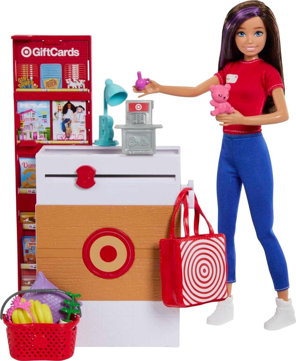 Barbie Skippers First Job Target Doll Set with Checkout Stand and Accessories