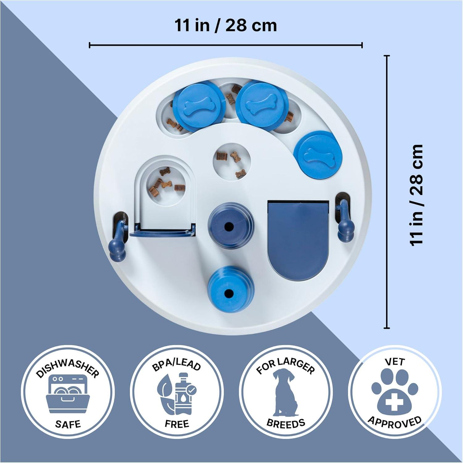 TRIXIE TRIXIE Dog Activity Flip Board XXL Level 2 Strategy Game, Intermediate Dog Puzzle Toy