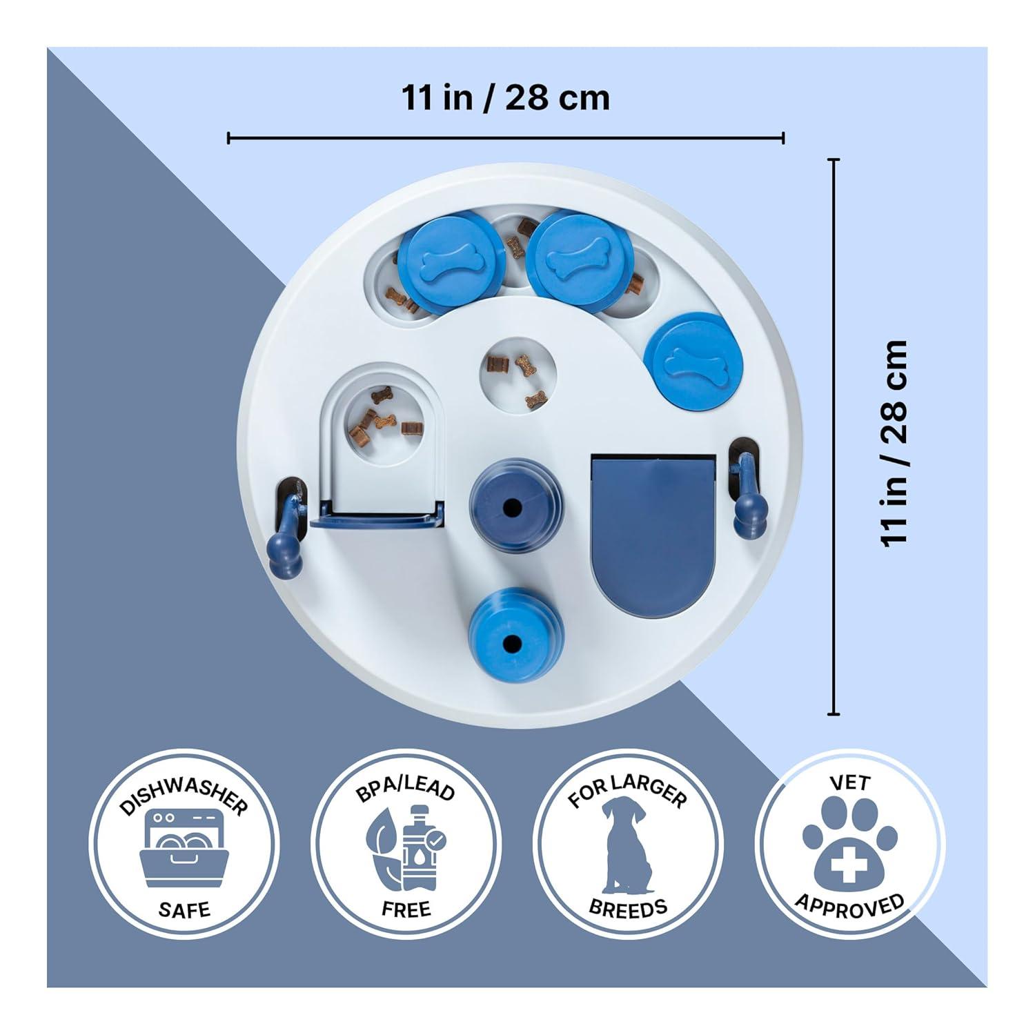 TRIXIE TRIXIE Dog Activity Flip Board XXL Level 2 Strategy Game, Intermediate Dog Puzzle Toy