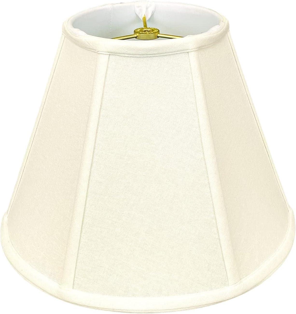 Off-White Linen Empire Lamp Shade, 12 x 12 x 9.25 Inches